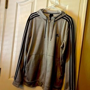 Mens Large light weight zip up sweatshirt